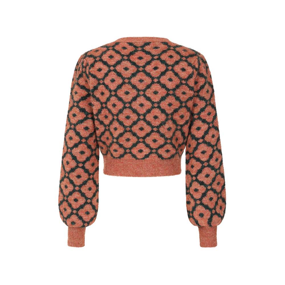 Banned - Luna Cardigan - Red/Green